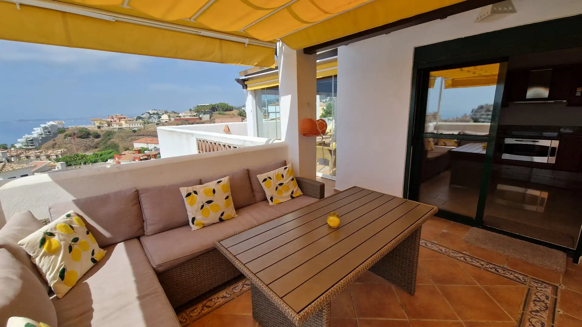 Terrace of Attic for sale in Benalmádena  with Air Conditioner, Heating and Terrace