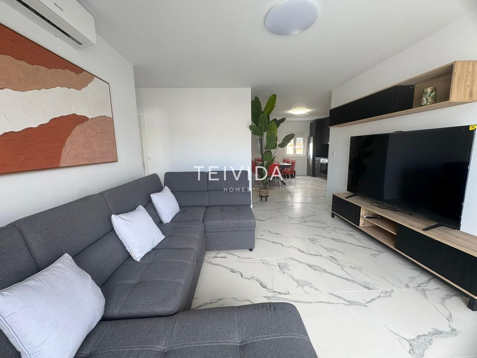 Living room of Flat to rent in San Miguel de Abona  with Air Conditioner, Terrace and Furnished