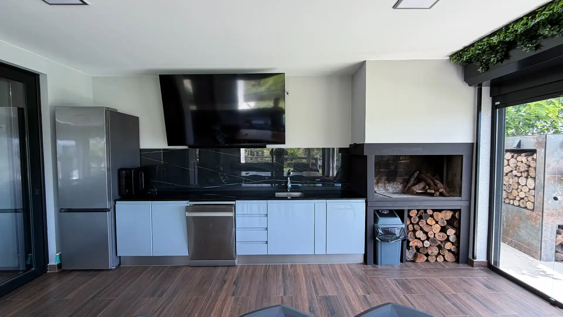 Küche von Haus oder Chalet zum Verkauf in Santa Cruz del Retamar mit Klimaanlage, Heizung und Privatgarten