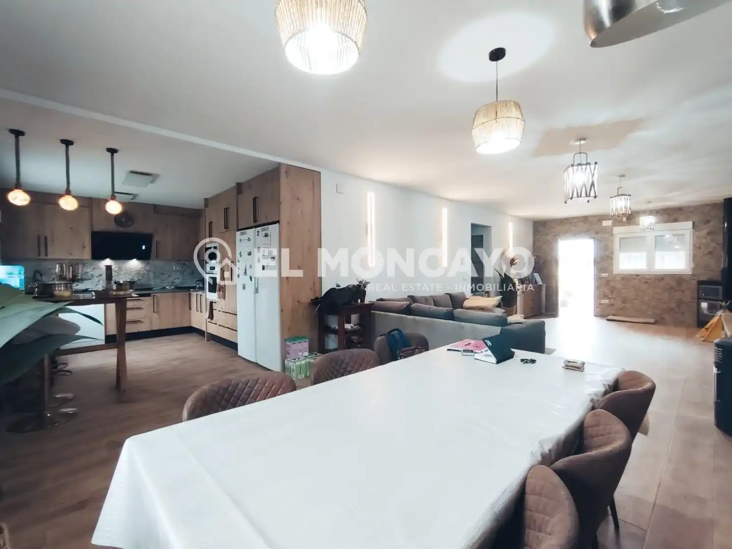 Dining room of Houses for sale in Daya Nueva  with Air Conditioner, Heating and Private garden