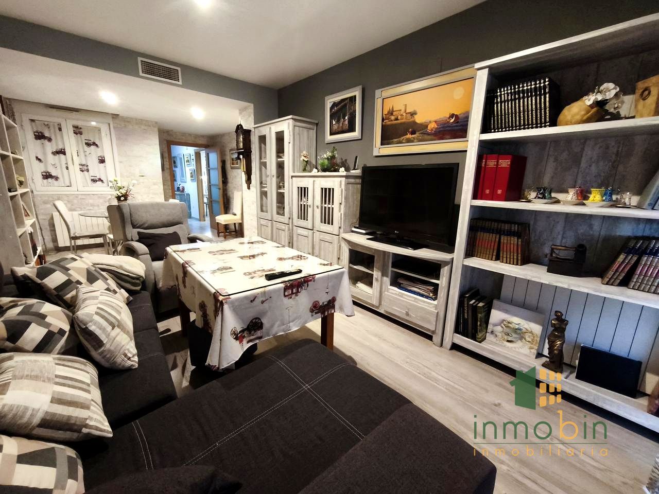 Living room of Flat for sale in Don Benito  with Air Conditioner, Heating and Balcony