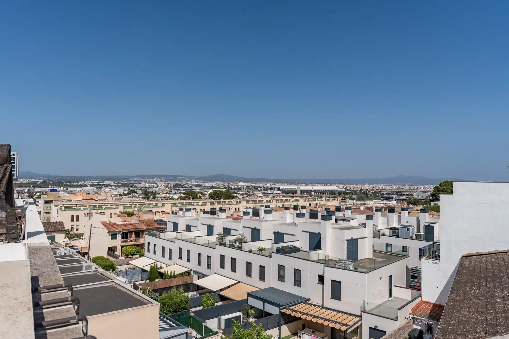 Vista exterior de Pis en venda en  Palma de Mallorca amb Aire condicionat, Terrassa i Moblat
