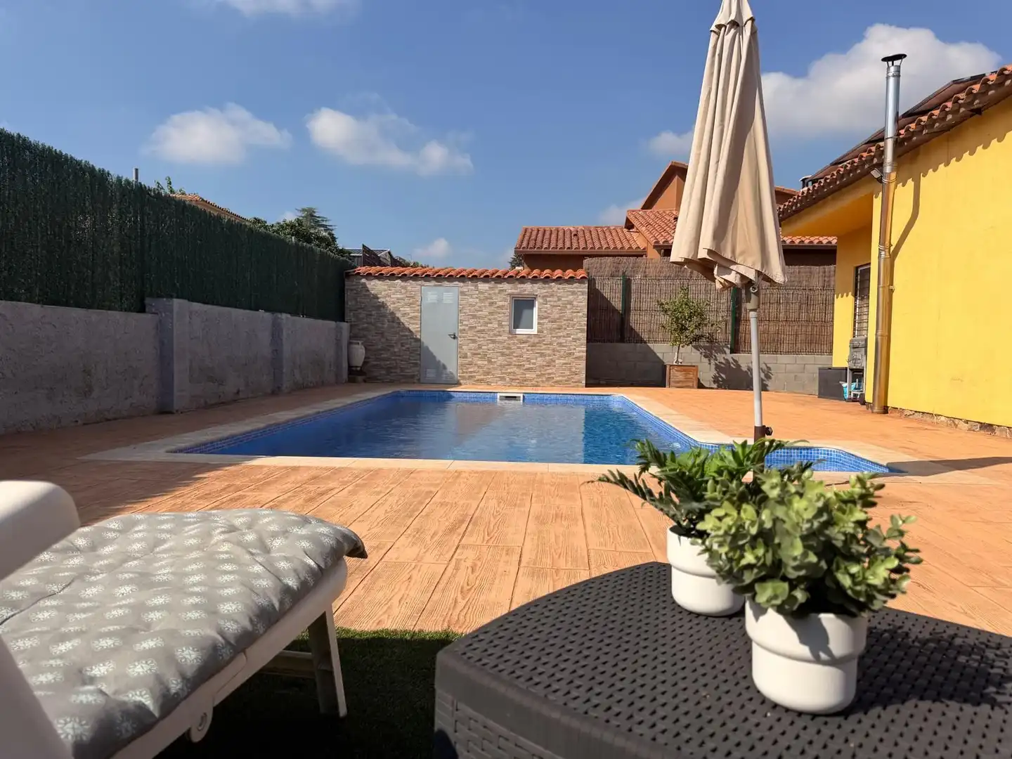 Piscina de Casa o chalet en venta en Can Font - Ca n'Avellaneda