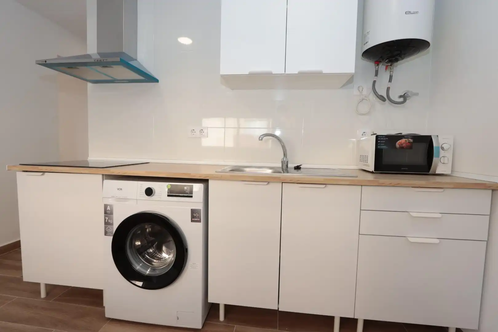 Kitchen of Flat for rent in Cartagena  with Terrace and Furnished