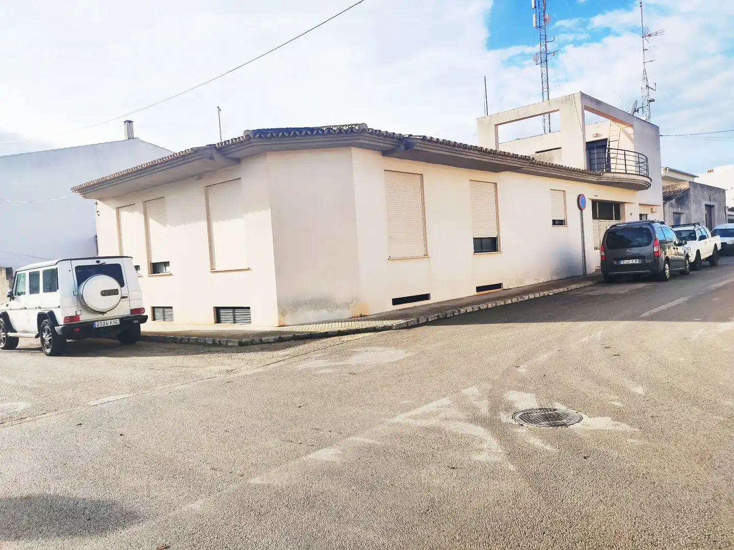 Vista exterior de Casa o chalet en venta en Ses Salines con Terraza