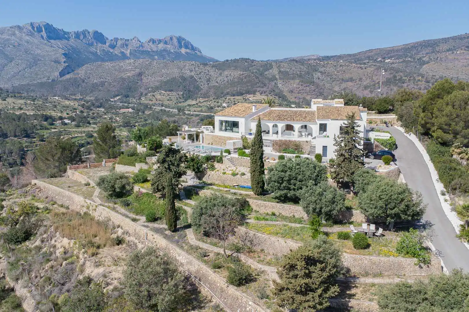 Xalet amb piscina en venda a Benissa pueblo