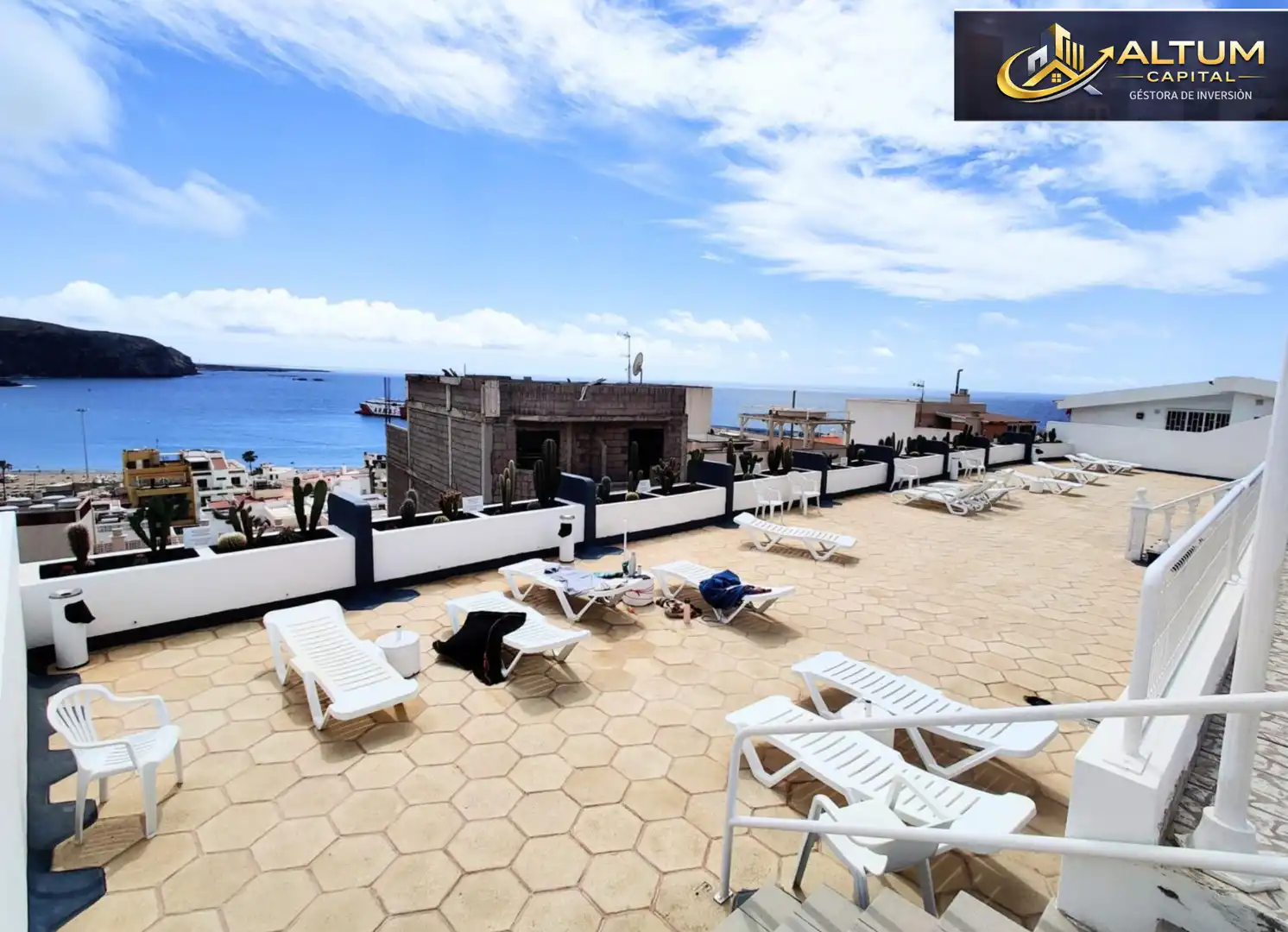 Terrace of Flat for sale in Arona  with Furnished, Oven and Washing machine