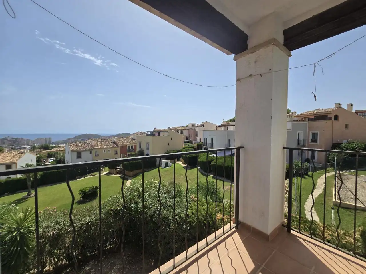 Terrassa de Casa adosada en venda en Finestrat amb Aire condicionat, Jardí privat i Terrassa