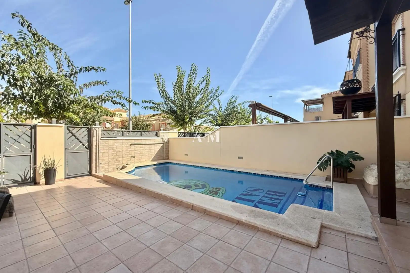 Piscina de Casa o xalet de lloguer en Pilar de la Horadada amb Aire condicionat, Calefacció i Terrassa