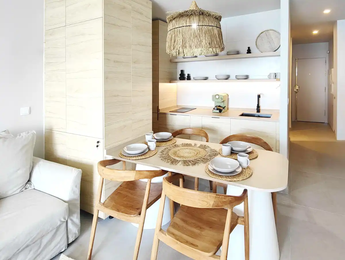 Dining room of Flat for rent in Almuñécar  with Furnished