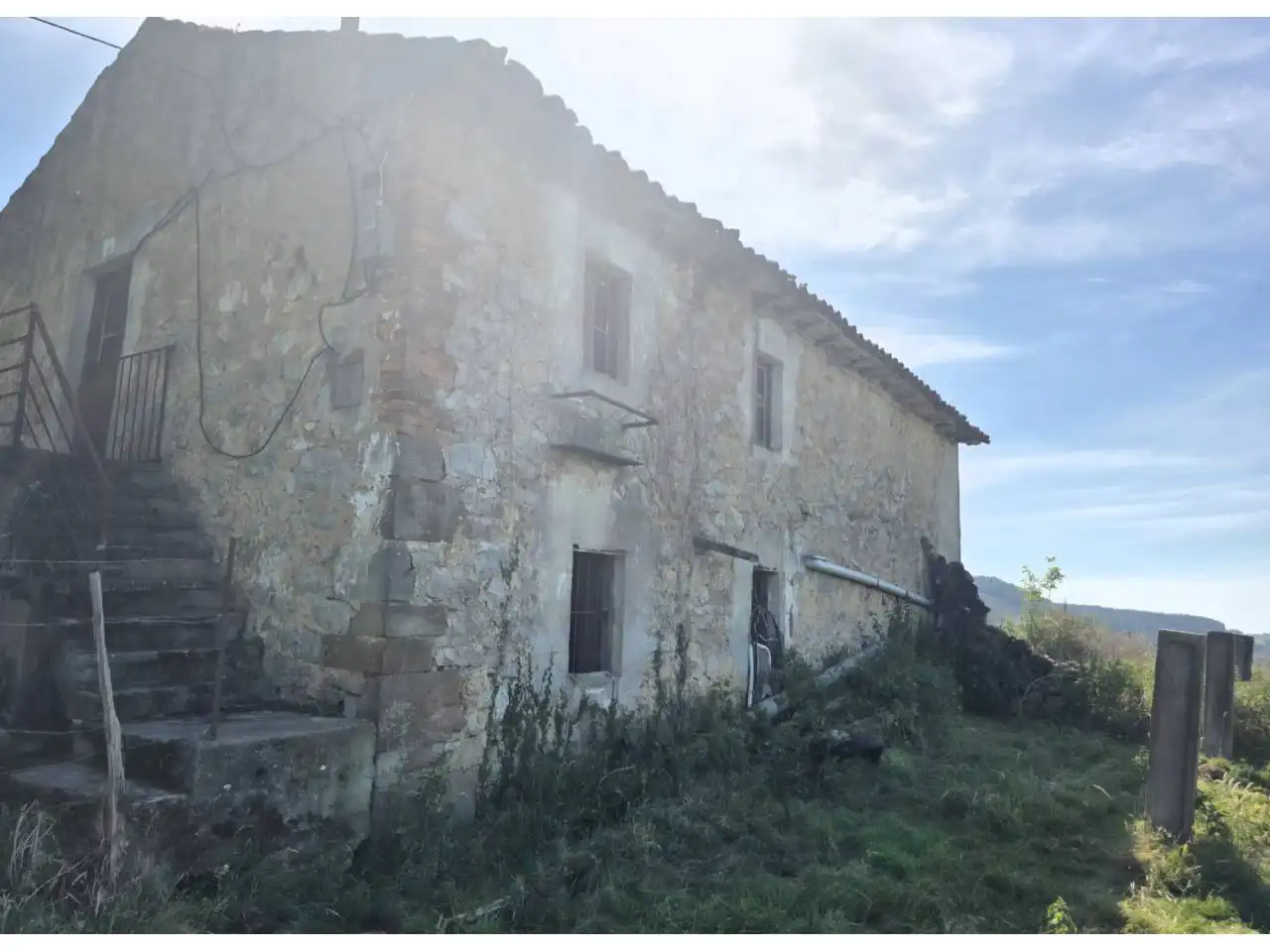 Vista exterior de Casa o chalet en venta en Entrambasaguas con Jardín privado