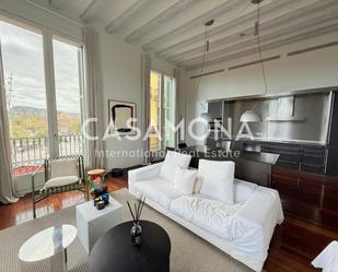 Living room of Apartment to rent in  Barcelona Capital  with Air Conditioner, Heating and Furnished