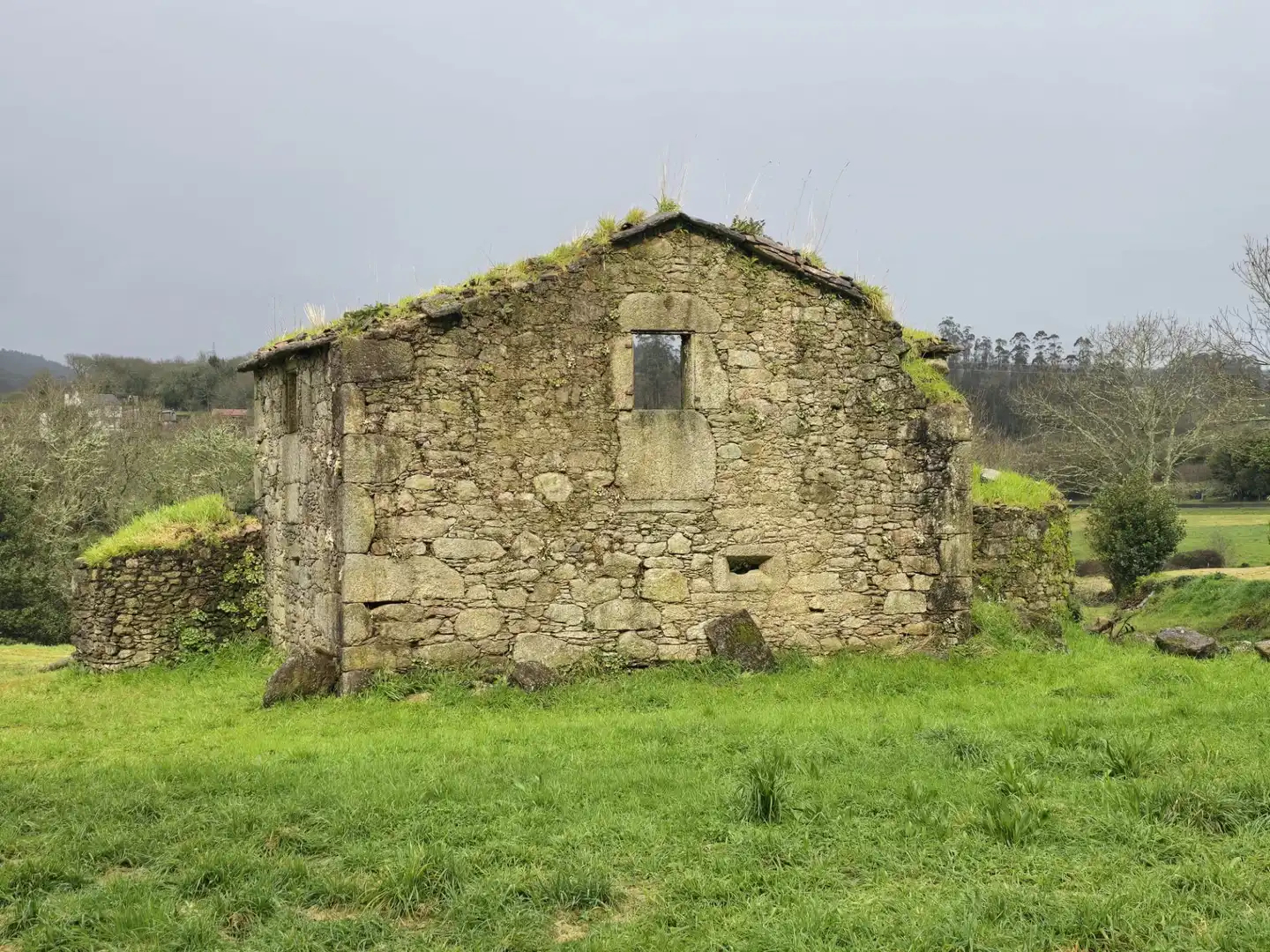 Vista exterior de Finca rústica en venda en Cerceda amb Jardí privat