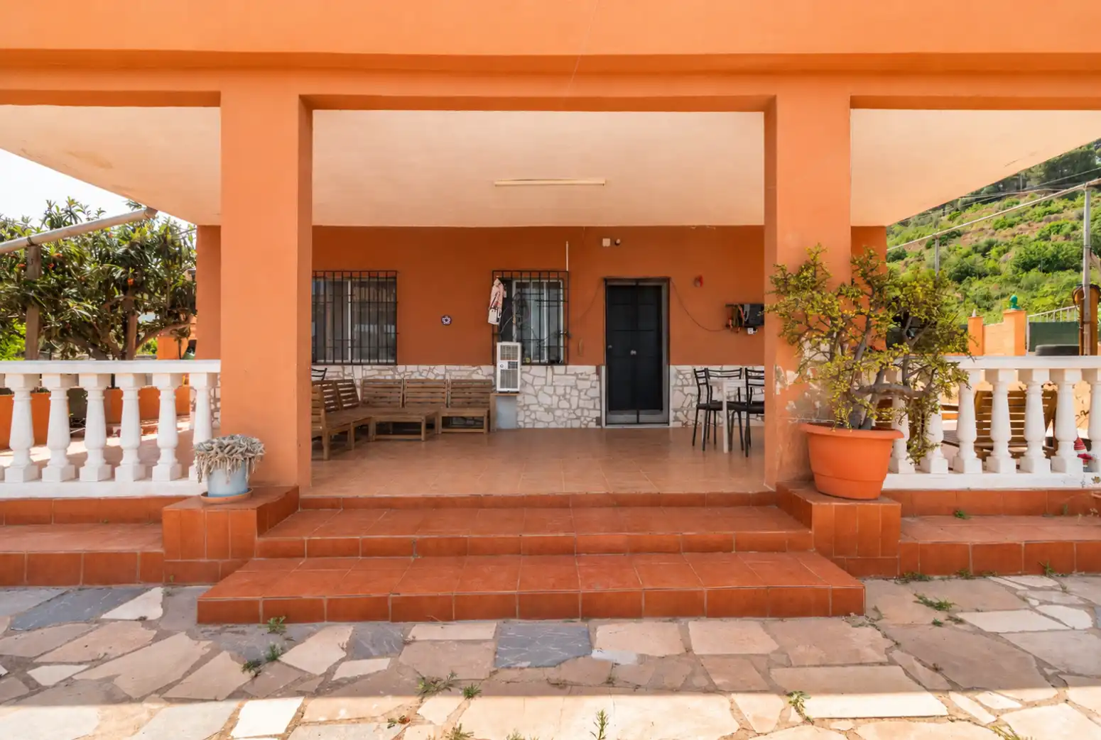 Terrassa de Casa o xalet en venda en Albalat dels Tarongers amb Aire condicionat, Jardí privat i Parquet