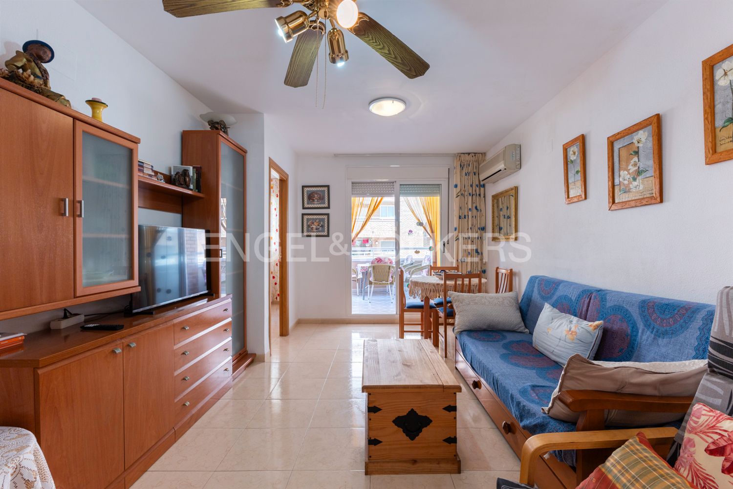 Sala d'estar de Apartament en venda en Oropesa del Mar / Orpesa amb Aire condicionat, Calefacció i Piscina