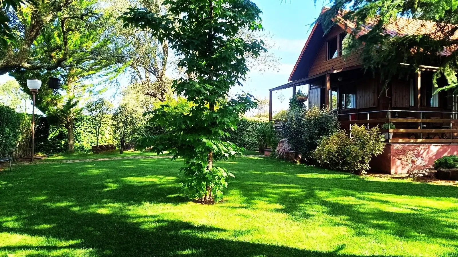 Jardí de Casa o xalet en venda en Palacios del Pan amb Calefacció, Jardí privat i Terrassa