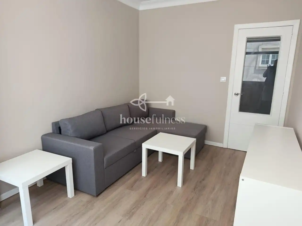 Sala de estar de Piso de alquiler en Ferrol con Calefacción, Terraza y Amueblado