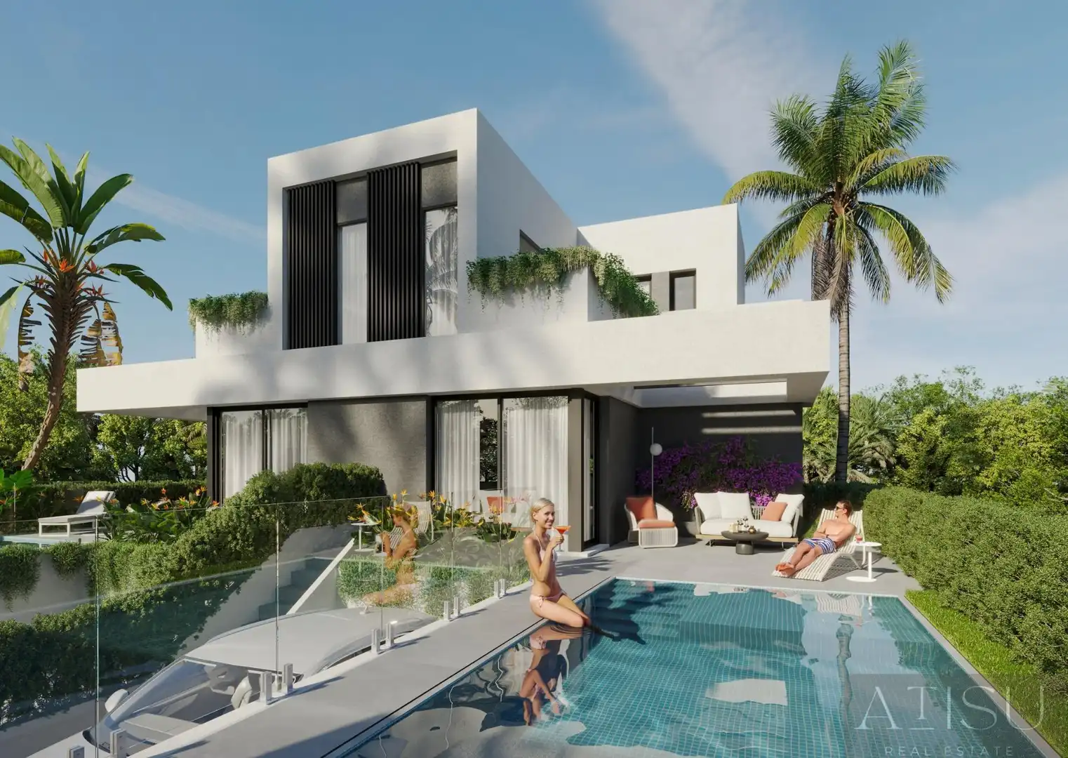 Chalet con piscina en venta en Golf Bahía