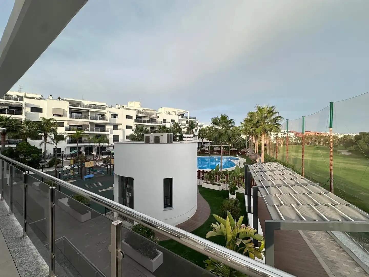 Terrace of Flat for rent in Motril  with Air Conditioner, Heating and Terrace