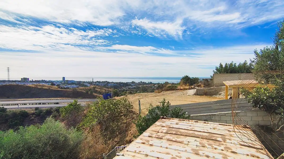 Vista exterior de Finca rústica en venta en Marbella con Aire acondicionado, Jardín privado y Trastero