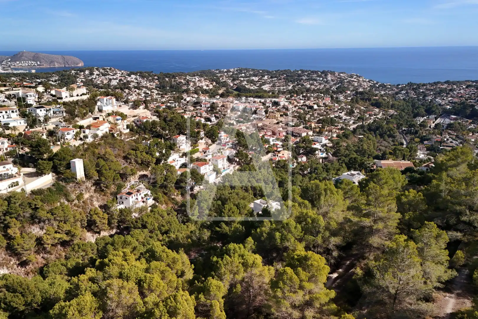 Vista exterior de Residencial en venta en Benissa