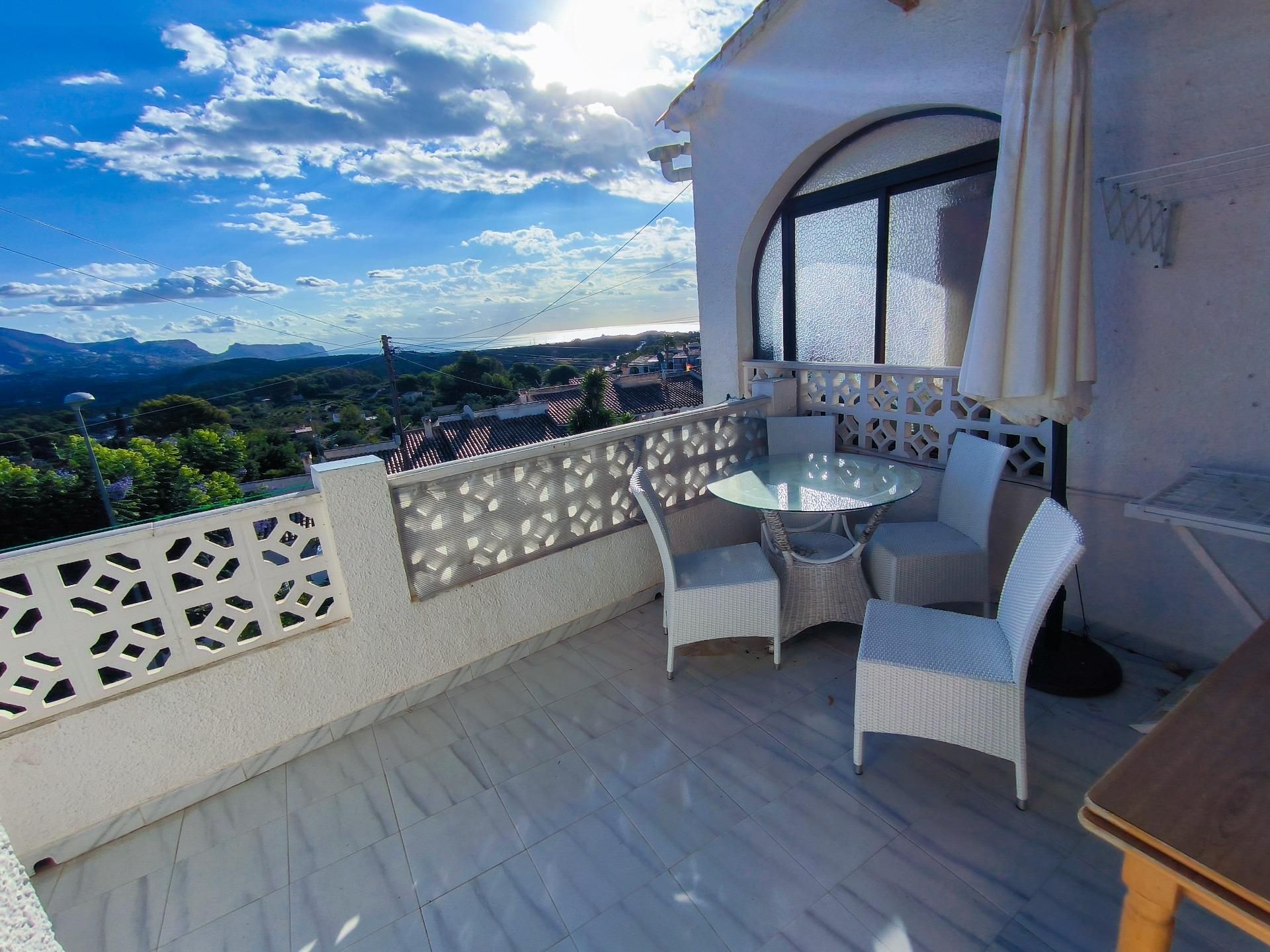 Terrace of Single-family semi-detached for sale in La Nucia  with Private garden, Terrace and Storage room