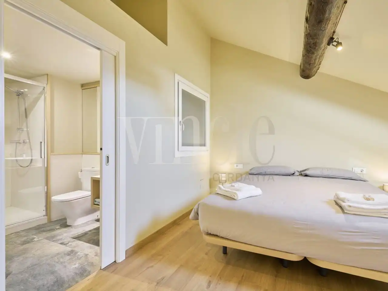 Bedroom of Apartments for sale in Puigcerdà  with Heating and Parquet flooring