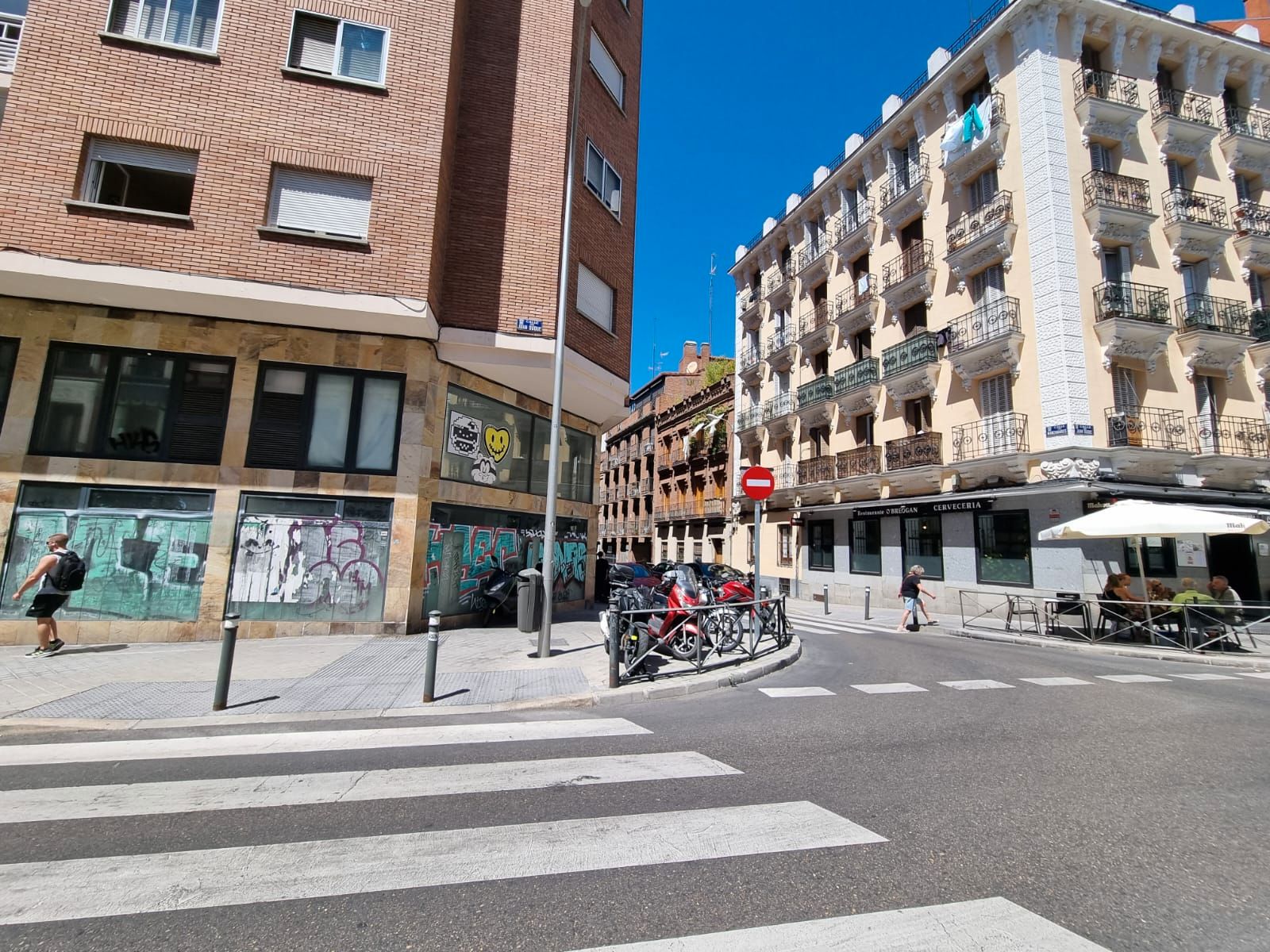 Exterior view of Apartment for sale in  Madrid Capital  with Air Conditioner