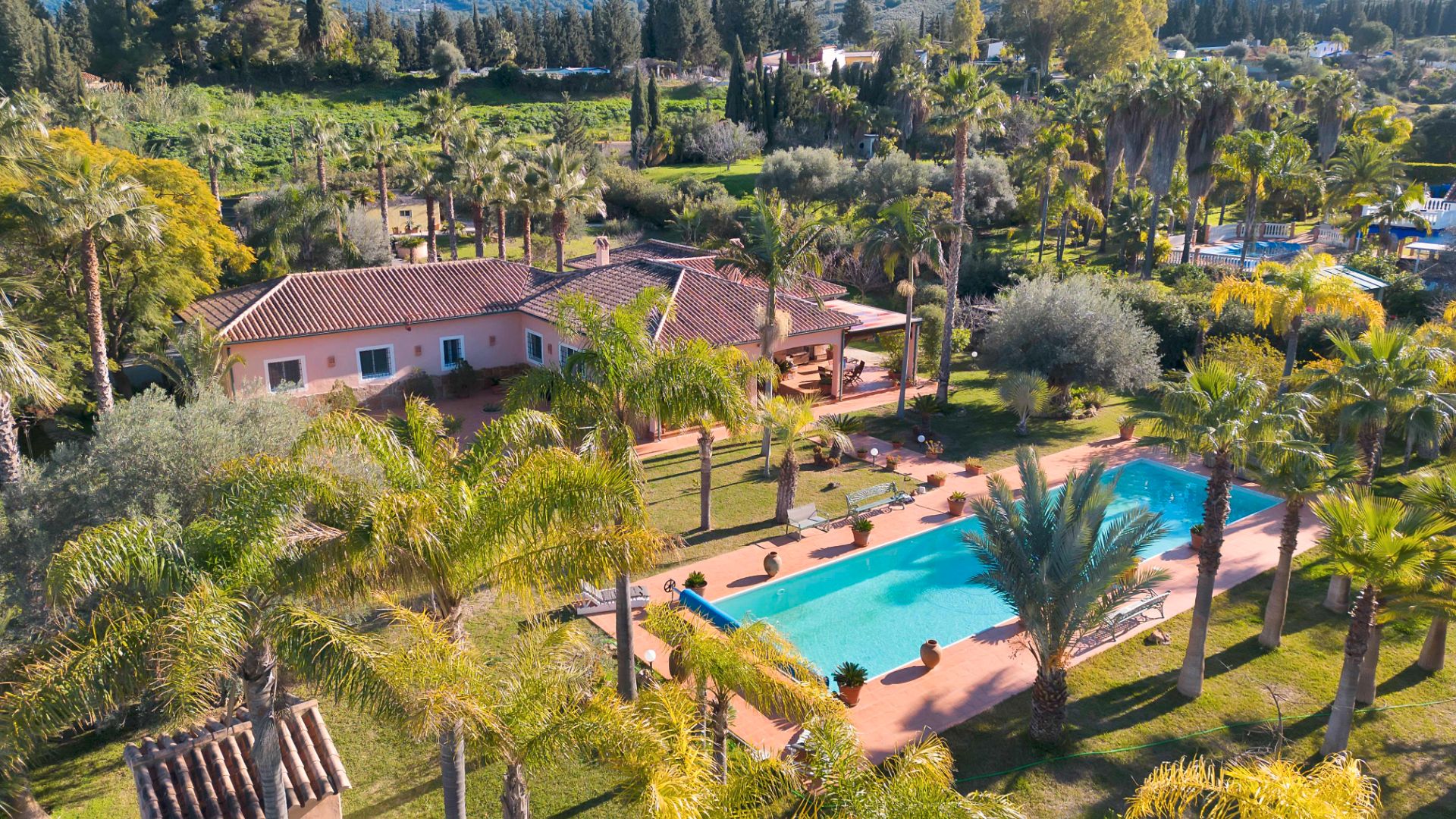 Garden of House or chalet for sale in Alhaurín de la Torre  with Air Conditioner, Heating and Private garden
