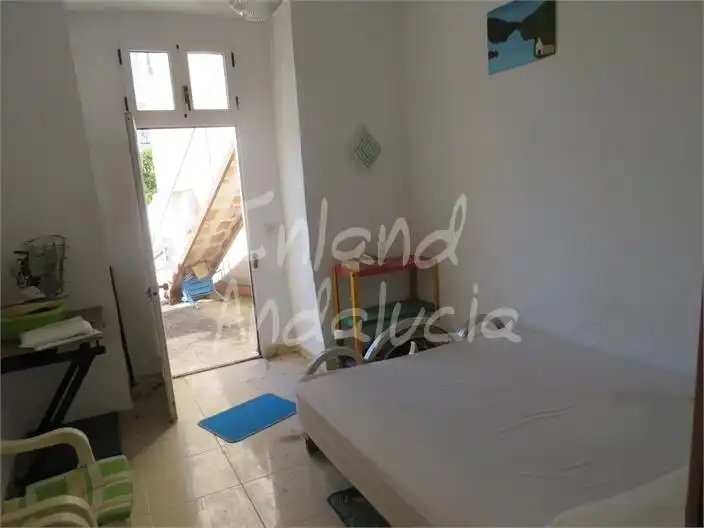 Dormitori de Casa adosada en venda en Santiago de Calatrava amb Terrassa i Traster
