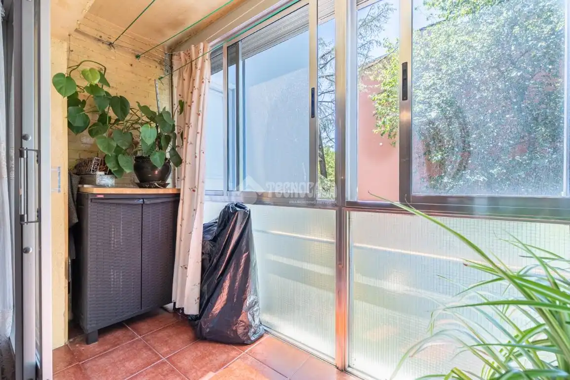 Balcony of Flat for sale in Madrid  with Heating and Storage room