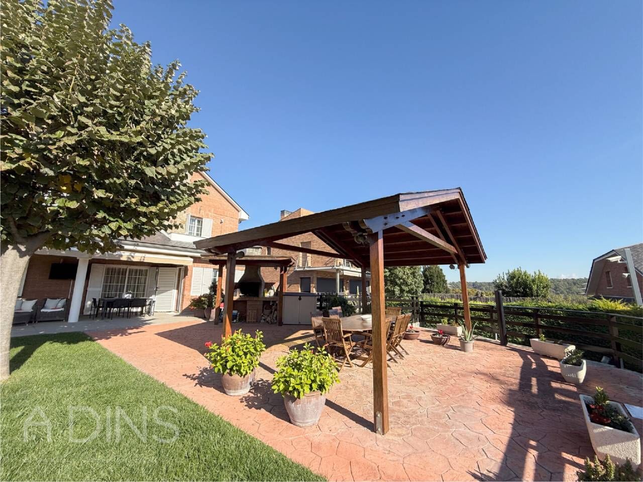 Terrassa de Casa o xalet en venda en Palau-solità i Plegamans amb Aire condicionat, Calefacció i Jardí privat