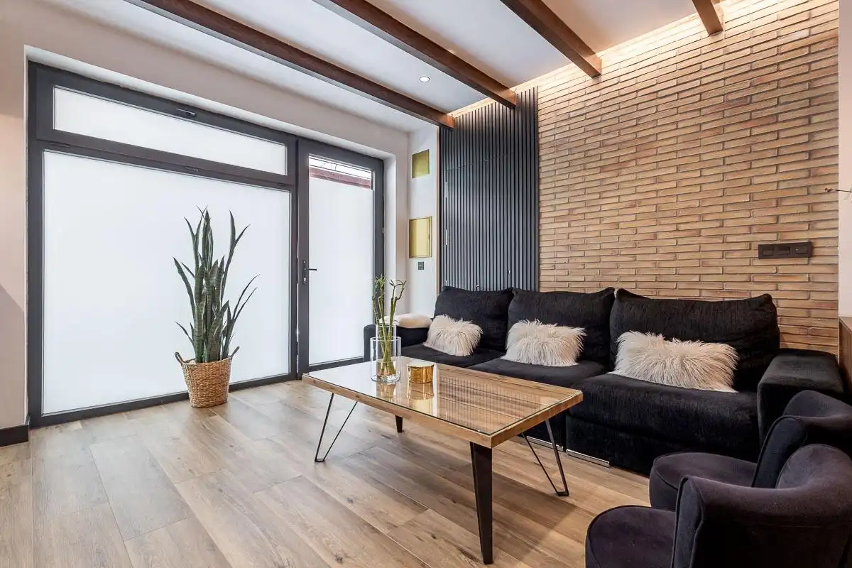 Wohnzimmer von Wohnung zur Miete in Granada mit Möbliert