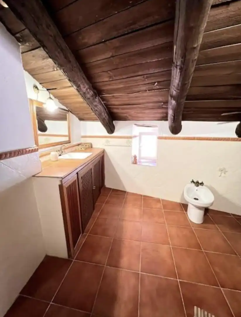 Bathroom of Houses for sale in Jabugo  with Terrace and Furnished