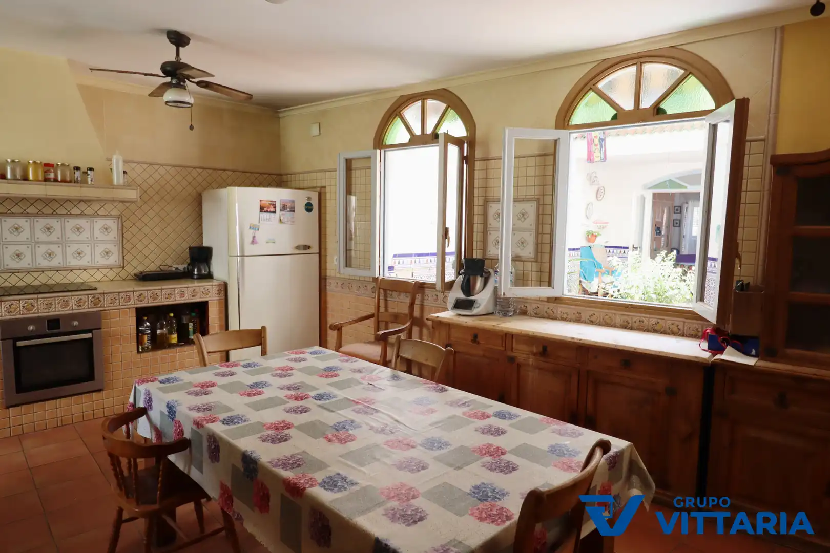 Cocina de Casa adosada en venta en Almería con Aire acondicionado, Terraza y Trastero
