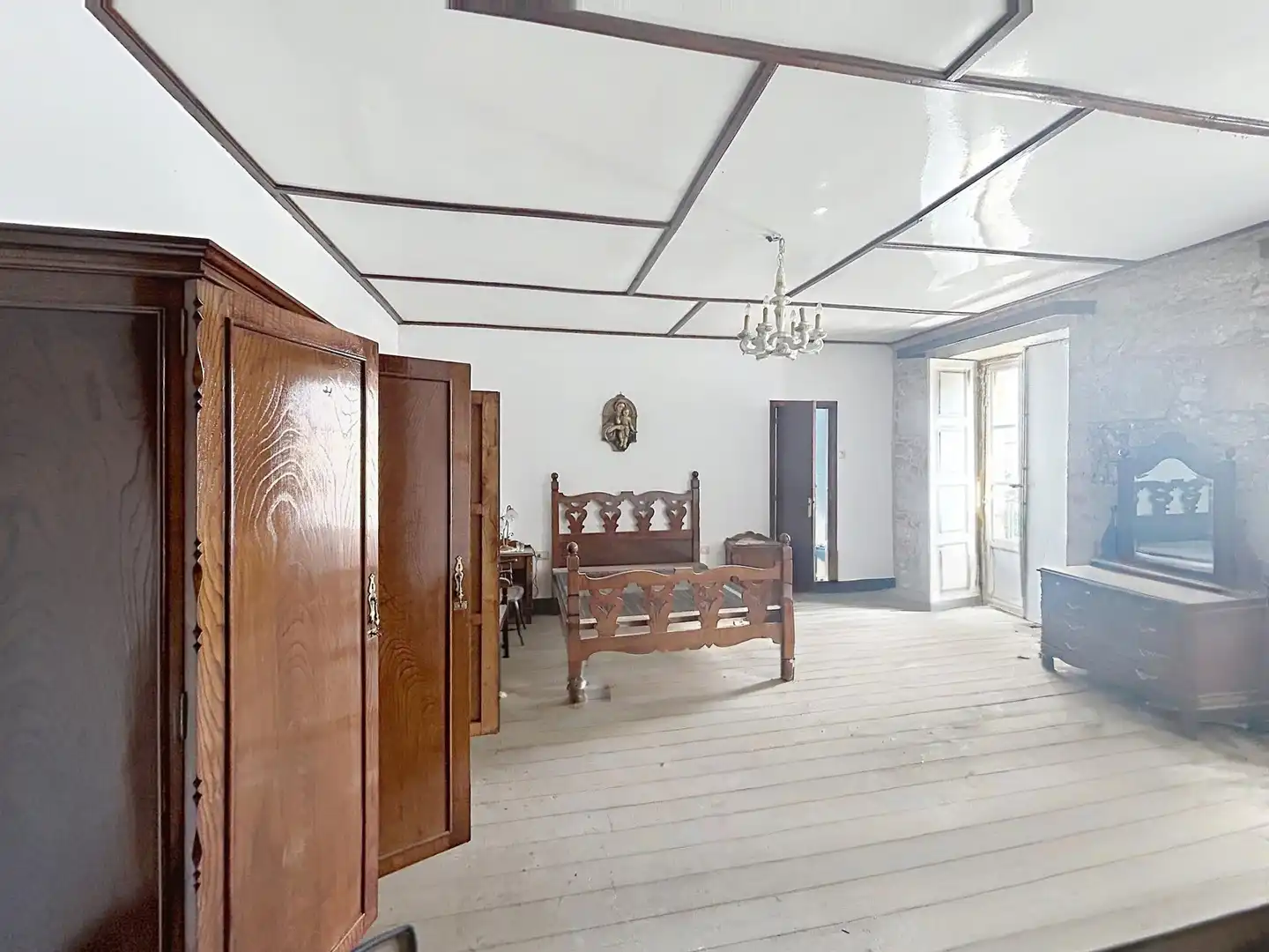 Habitación de Finca rústica en venta en Pontecesures con Terraza y Balcón