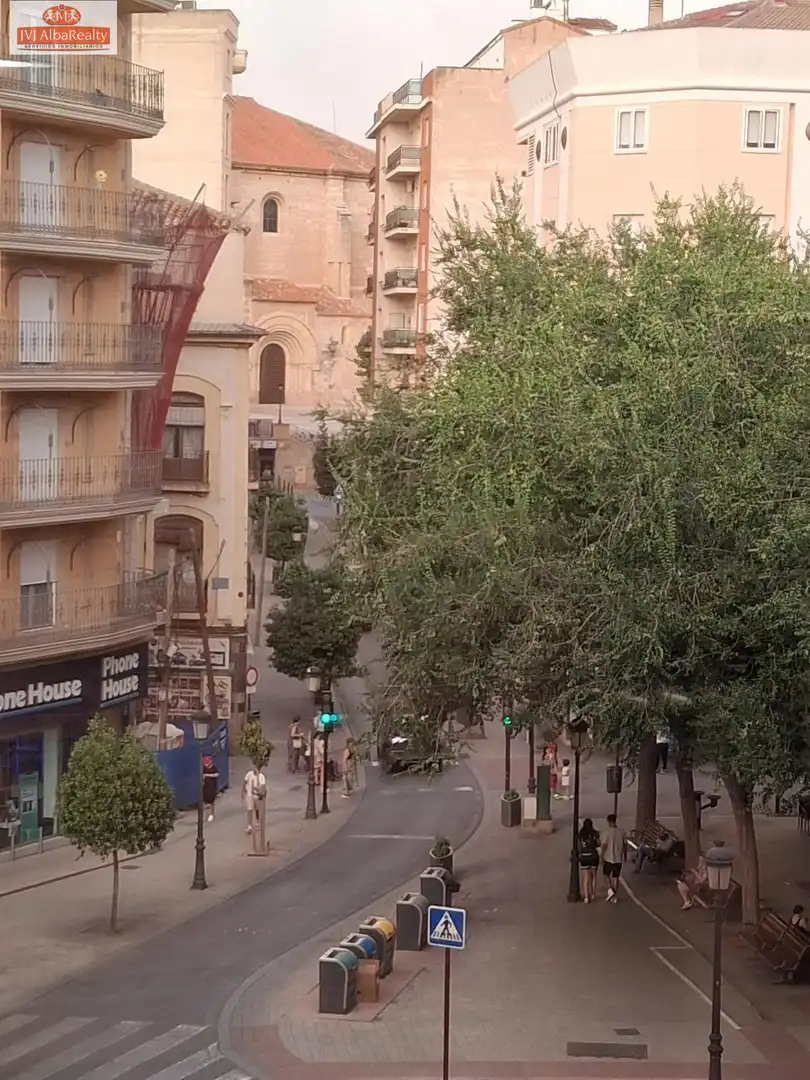 Vista exterior de Apartament de lloguer en Albacete amb Aire condicionat, Moblat i Balcó