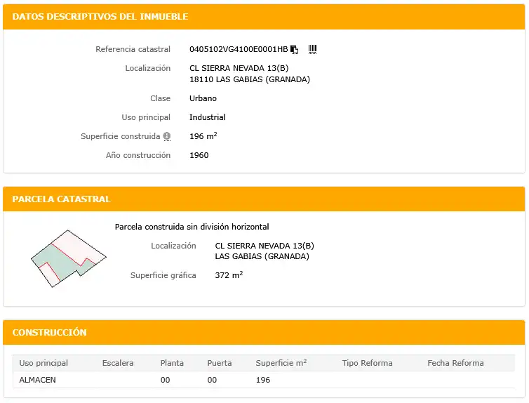Jardín de Residencial en venta en Las Gabias