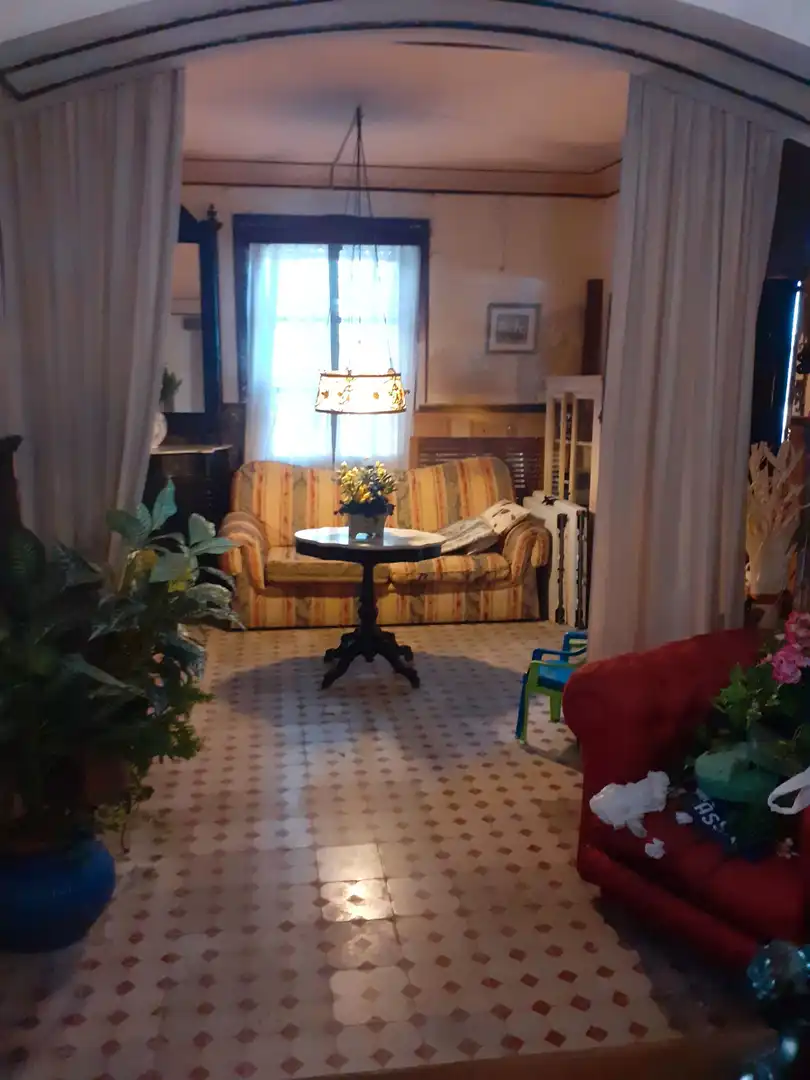 Sala d'estar de Casa o xalet en venda en Almazora / Almassora amb Jardí privat, Terrassa i Moblat