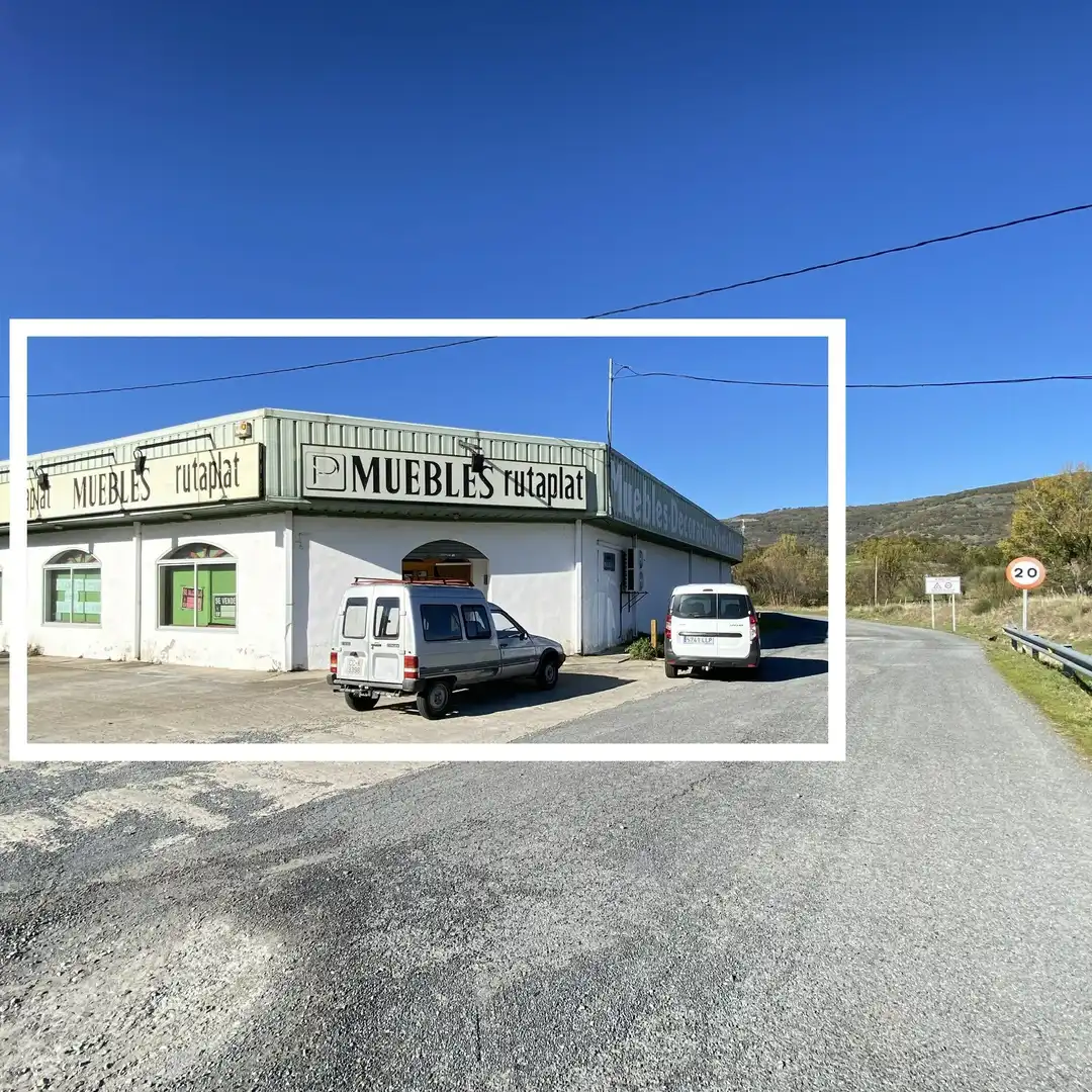 Exterior view of Industrial buildings for sale in Hervás  with Heating and Alarm