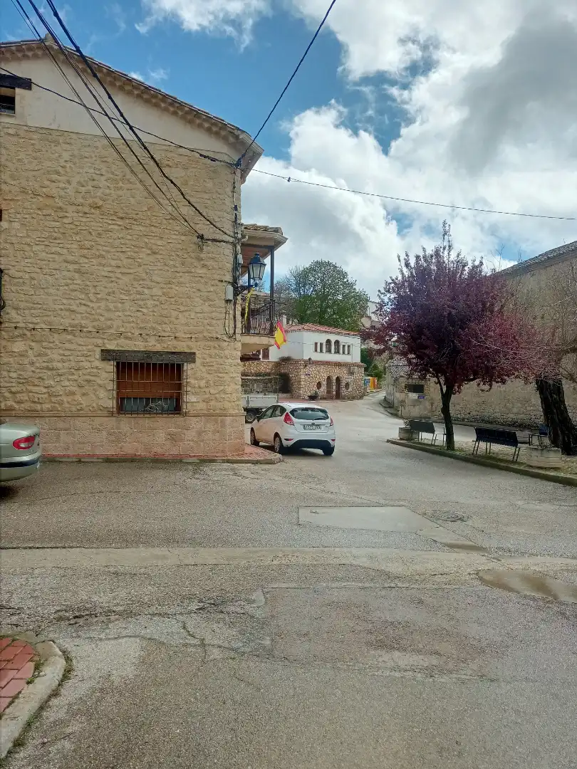 Vista exterior de Casa o chalet en venta en Cañada del Hoyo con Terraza