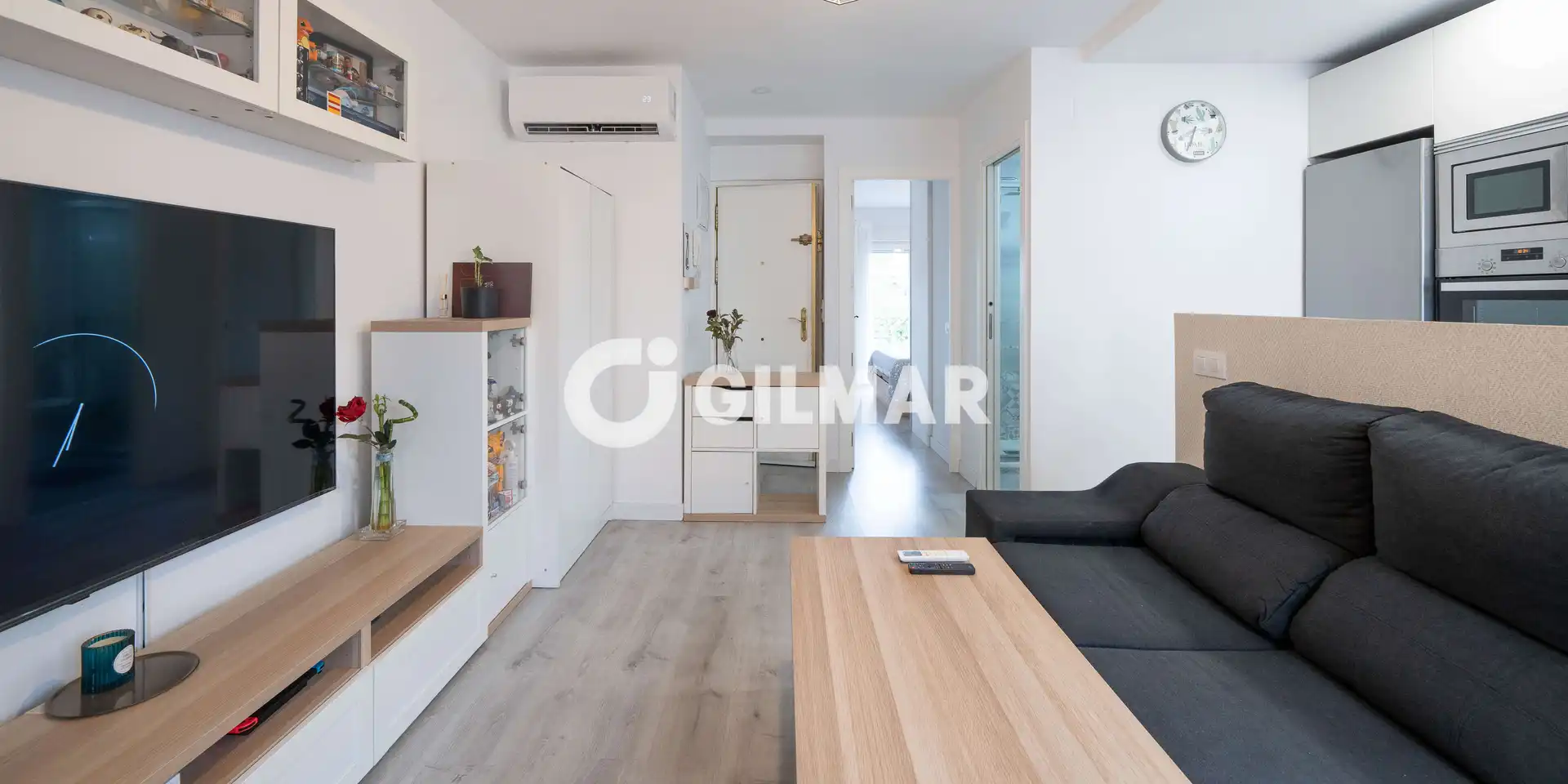 Living room of Flat for sale in Ciudad Lineal