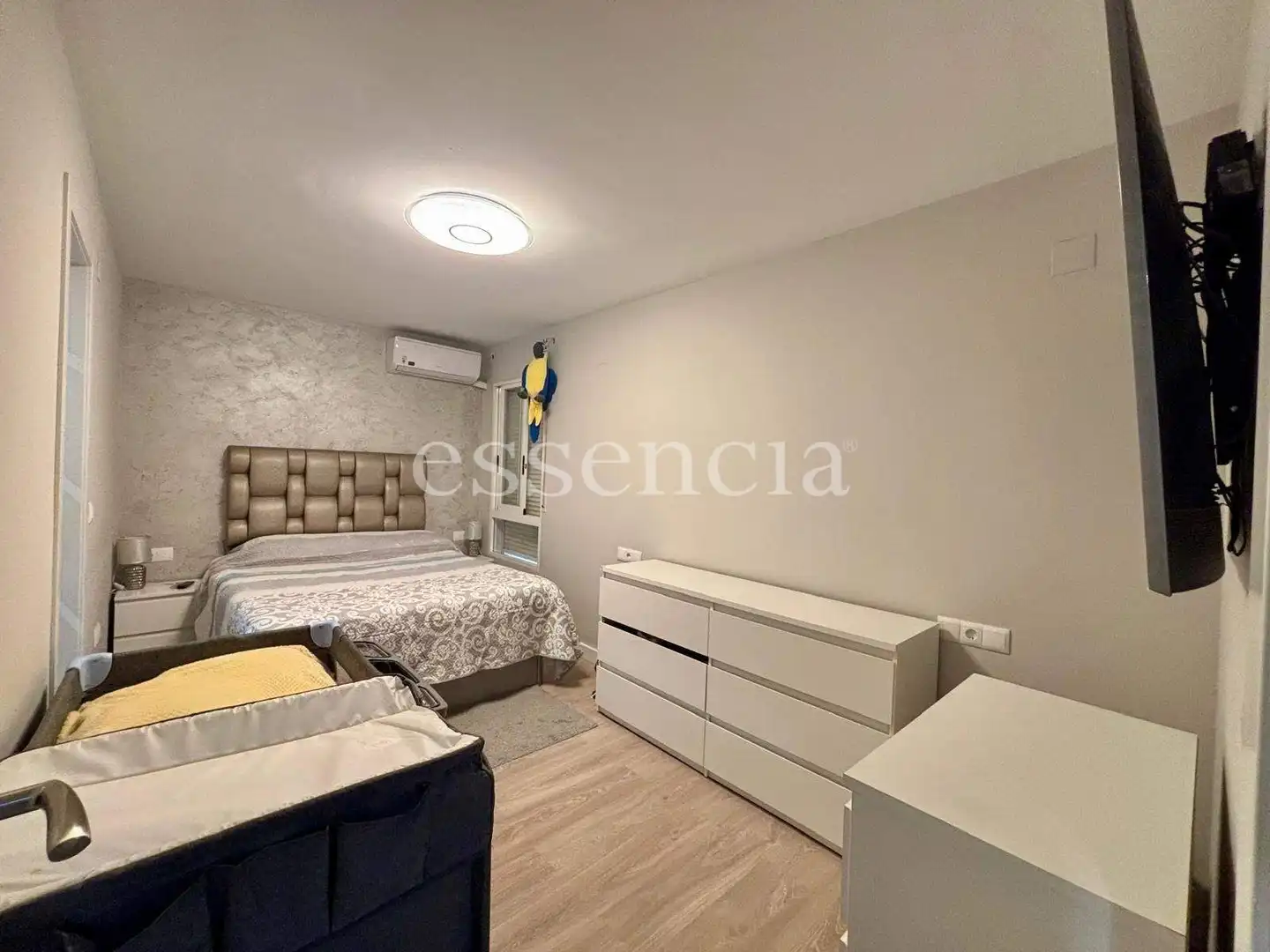 Bedroom of Flat for sale in Gandia  with Air Conditioner and Balcony