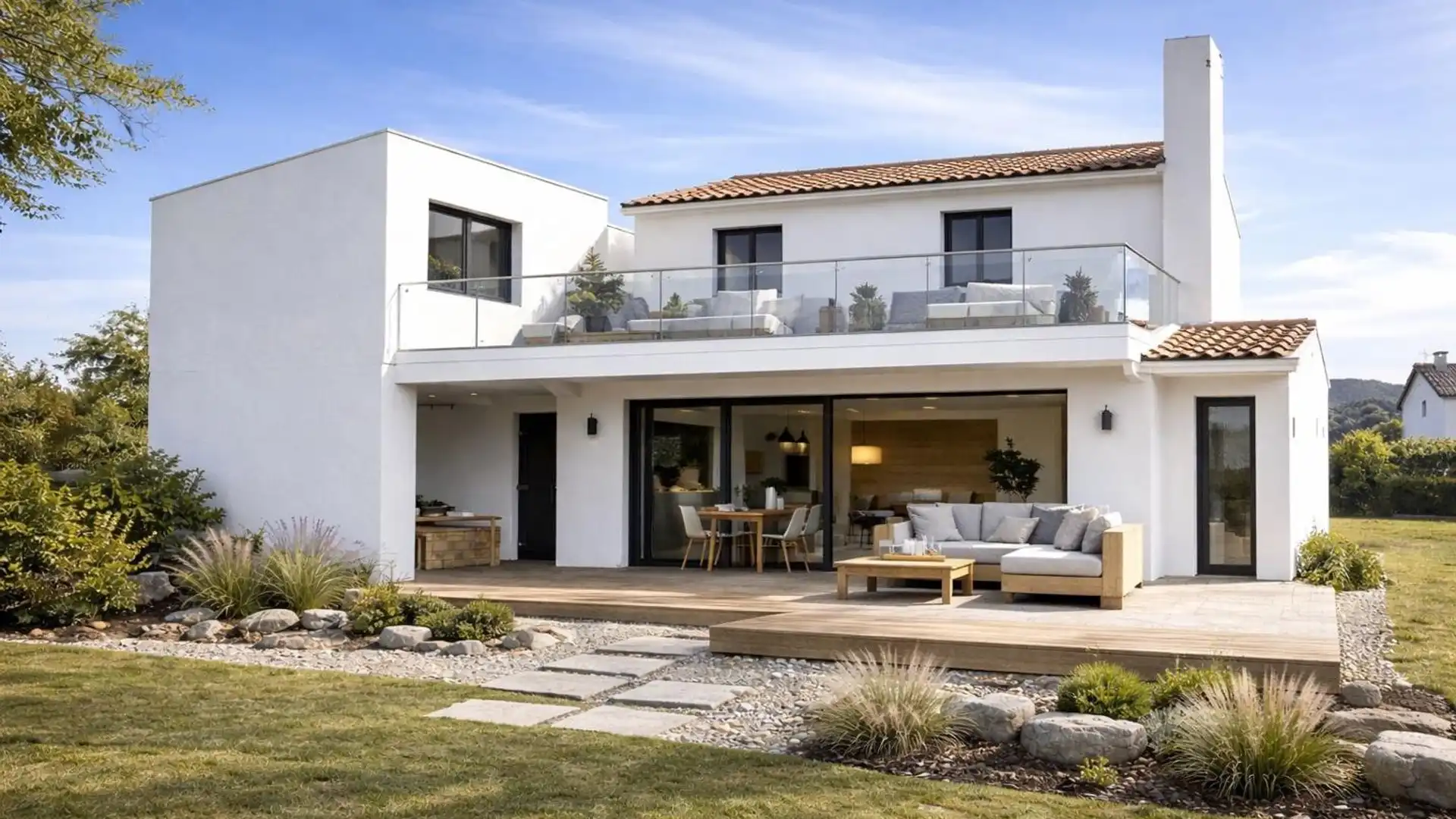 Terraza de Casa o chalet en venta en Oleiros con Jardín privado, Terraza y Balcón