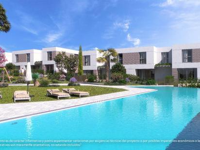 Swimming pool of Single-family semi-detached for sale in Alicante / Alacant  with Air Conditioner, Heating and Private garden