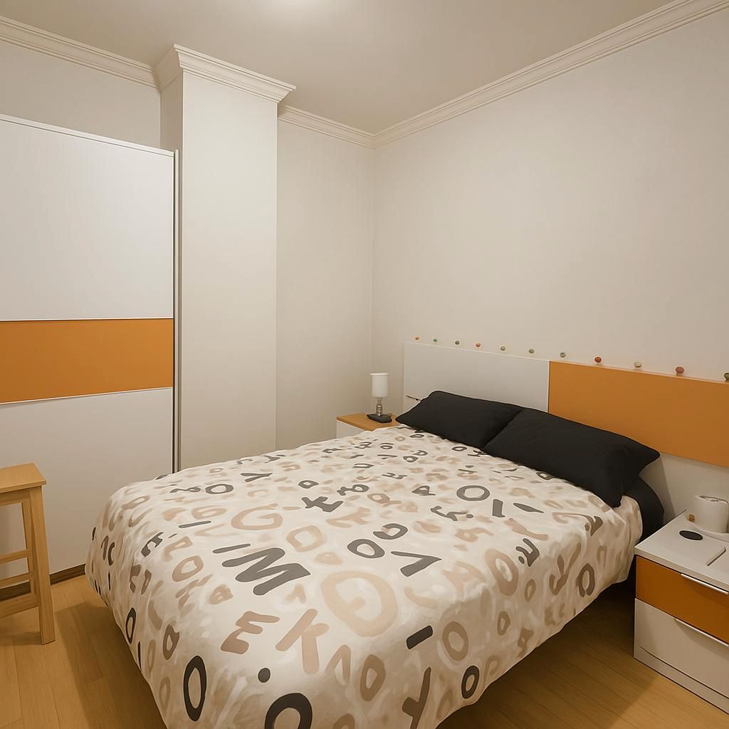 Bedroom of Flat for sale in L'Hospitalet de Llobregat