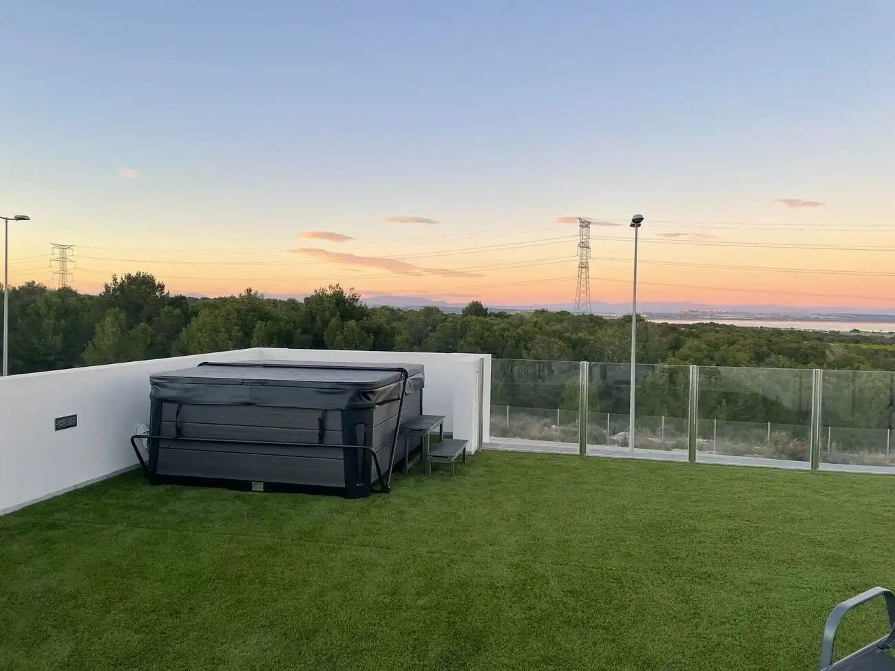 Terrassa de Casa o xalet en venda en Orihuela amb Calefacció, Jardí privat i Piscina