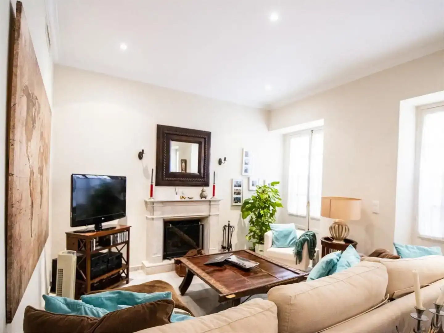 Sala de estar de Casa o chalet en venta en Jerez de la Frontera con Aire acondicionado, Piscina y Balcón
