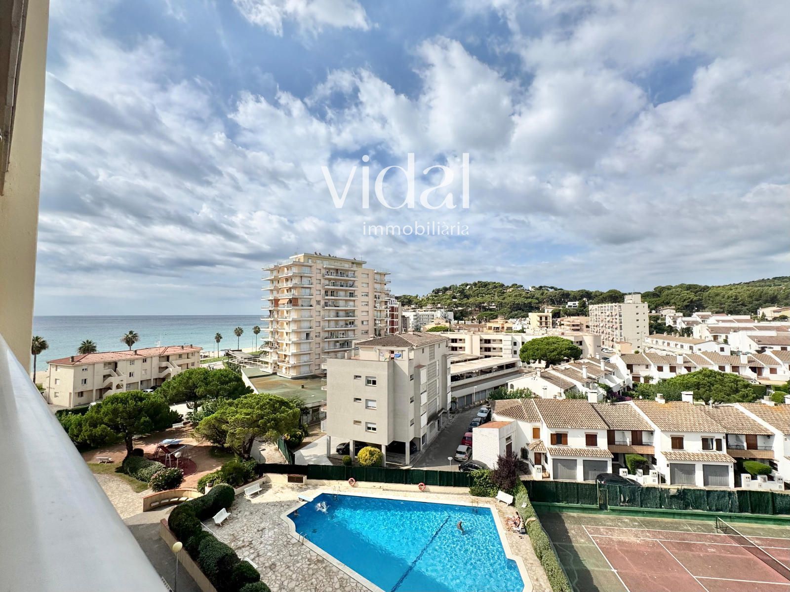 Exterior view of Flat for sale in Calonge i Sant Antoni  with Heating, Terrace and Swimming Pool