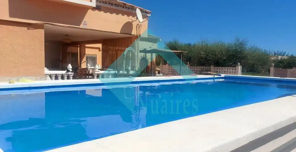 Swimming pool of Houses for rent in Castellón de la Plana / Castelló de la Plana  with Air Conditioner, Private garden and Terrace
